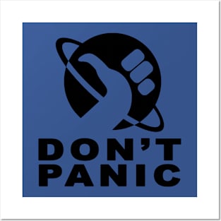 DON'T PANIC 1 Posters and Art